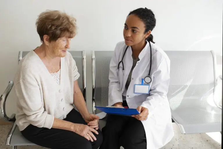 Patient discussing Medicare appeal options with healthcare provider